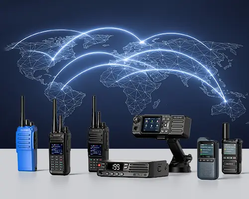 GLOHE 4G LTE PoC radio product series for wide-area communication